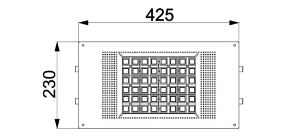 <h2> Estación de servicio </h2> <h4> BEM - STD - 48L-110-DEX </h4> <h4> BEM - STD - 48L-110-DOB </h4> <h5 class="text-prod"> Embutido STD </h5> <h5 class="text-prod">110W/12500 lm </h5> - Imagen 4
