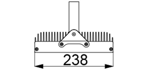 <h2> Proyector Colgante </h2>  <h4> BPC 72L </h4>  <h5 class="text-prod"> Proyector de Colgar </h5>  <h5 class="text-prod"> 140W /18750 lm. </h5> - Imagen 3