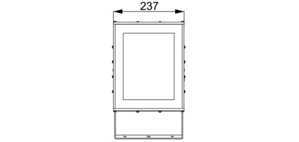 <h2> Proyector BUA PLE </h2>  <h4> BUA - PLE 4-x-x </h4>  <h5 class="text-prod"> Proyector Antiexplosivo </h5>  <h5 class="text-prod"> 100W/11000 lm. </h5> - Imagen 2